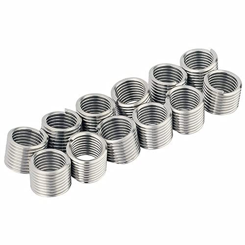 DRAPER 82632 M9 1,25 Expert Metrisches Gewinde Einsatz Mine, Silber, Set 12 Stück