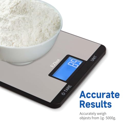 Ezhot EZHOT_DS03_WH Digital Kitchen Scale - Accurate Food Scale thumb #1