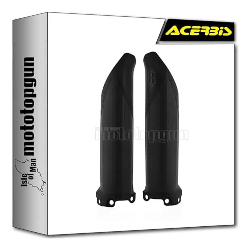 Couvercle fourche 0021841.092 Acerbis noir metal pour moto Kawasaki KX 450 4T