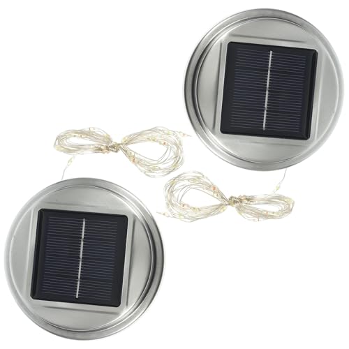 Réparer vos lampes de jardin en panne avec 2 couvercles solaires à capteur automatique