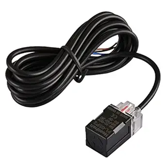 Heschen Square Inductive Proximity Sensor Switch Non-Shield Type PL-05P2 Detector Distance 5mm 10-30VDC 200mA PNP Normally Closed(NC) 3 Wire