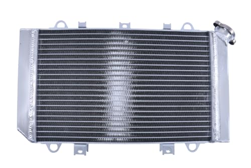 Radiateur d'eau renforcé en aluminium racing pour Kawasaki Mule 2500 performance thermique