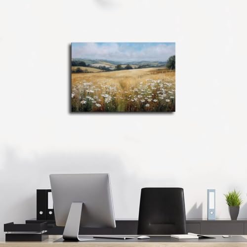Poster sur toile ferme française : sublimez vos murs vides