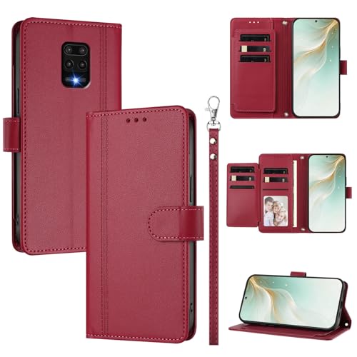 �X�}�z�P�[�X �Ή��@�� for Redmi Note 9 Pro (Max)/ Note 9S 4G / 10 lite,�Ή��@�� for Xiaomi Poco M2 Pro �X�}�z�P�[�X�y�E�H���b�g�f�U�C�� �f���A���J�[�h�X���b�g �L���b�V�� �t���b�v