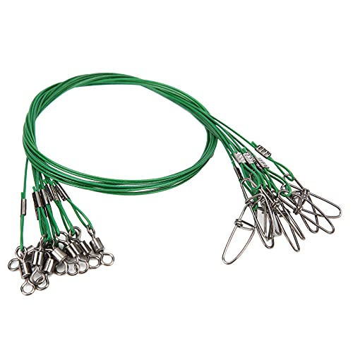 RiToEasysports Fishing Wire Line Leash Anti Bite Steel miniatura 4