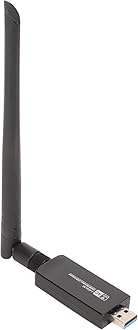 USB Wi Fi Adapter, Dual Band Cordless Network Adapter with USB 3.0 Interface, Support AP Mode, Wi Fi Sharing with Other Devices, for Win XP, Win7, Win 8, Win10