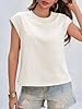 Cicy Bell Womens Cap Sleeve Cotton Tank Tops Summe... #4
