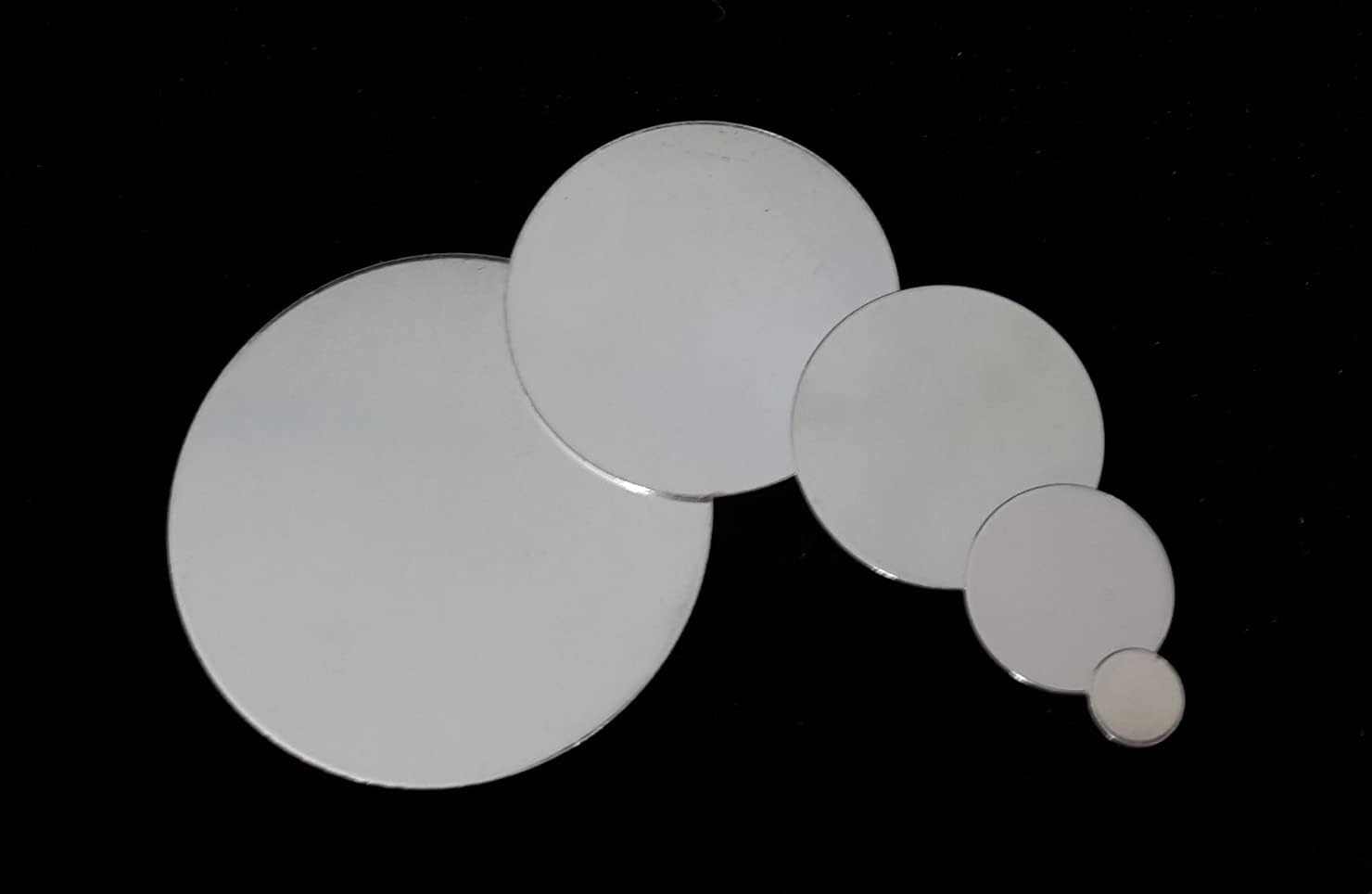 1 pc 925 Sterling Silver Round Stamping Blank Disc 20 Gauge 25.4mm (1") Made in USA by CRAFT WIRE
