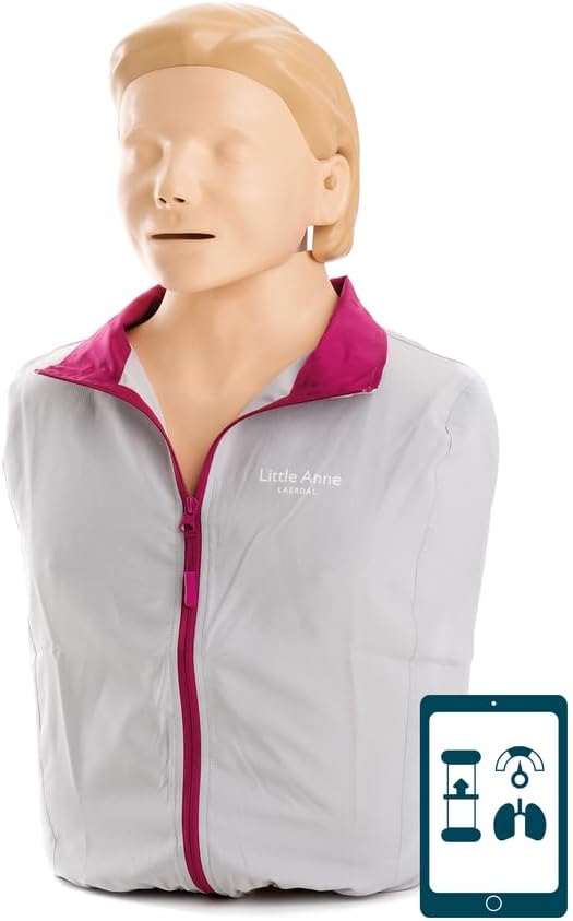 Little Anne QCPR Laerdal Training Manikin, Light Skin Colour