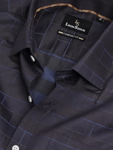 Image of LOUIS STITCH Men's Regular Fit Formal Shirts for Men (ST-S1-CF-900 (1))