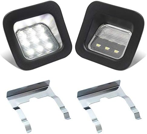 Ddr4 Ram White 2006 Dodge Ram 1500 Headlights Bestview Smoked LED License Plate Light With All-In-One Socket, Tag Light Assembly Compatible With 2003-2018 Dodge Ram 1500 2500 3500 Pickup Truck 2017 Ram - Foto 2
