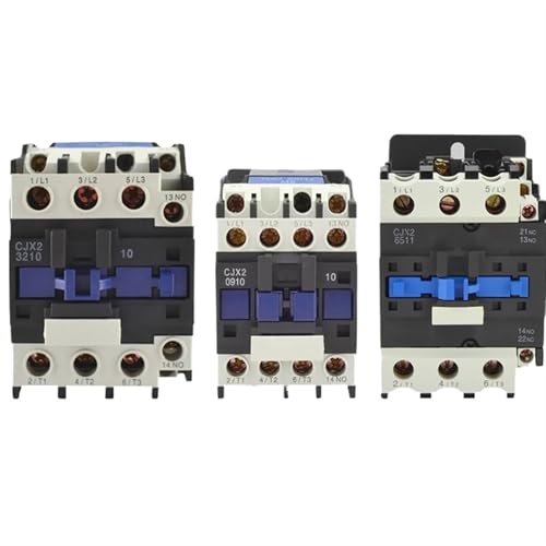 Contacteur AC 220V monophasé CJX2 1210 1810 pour moteur électrique