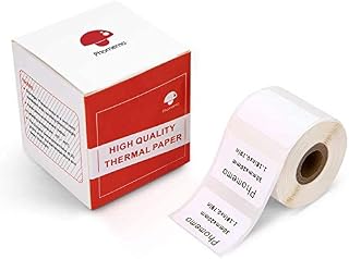 Phomemo M110 Labels for Phomemo M110/M200 Label Maker,1.18" x 0.79" (30x20mm) Square Self-Adhesive Label Multi-Purpose Thermal Sticker Phomemo Paper for Barcode,Name,Address,Logo, 230 Labels/Roll