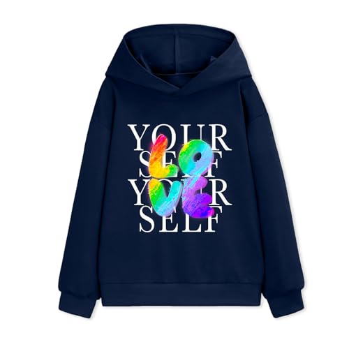 Image of WELAKEN Sweatshirts for Girls Toddler & Kids II Little Girl's Pullover Tops Sweaters & Hoodies