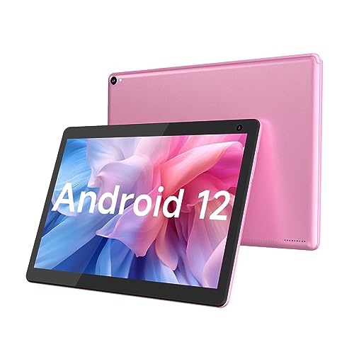 COOPERS Tablet 10 inch, Android 12 Tablet, 32GB ROM 512GB Expand Computer Tablets, Quad Core Processor 6000mAh Battery, 1280×800 IPS Touch Screen, 2+8MP Dual HD Camera, Bluetooth WiFi Tablet PC
