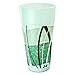 Dart 24J16E Impulse Hot/Cold Foam Drinking Cup, 24oz, Flush Fill, Green/Gray, 20 per Bag (Case of 20)