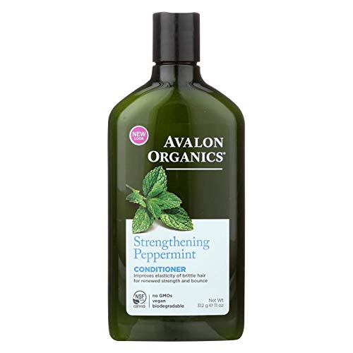 Acondicionador de menta contra el cabello opaco y apelmazado