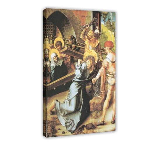 Impression sur toile The Cross Albrecht Durer - Décoration murale haut de gamme