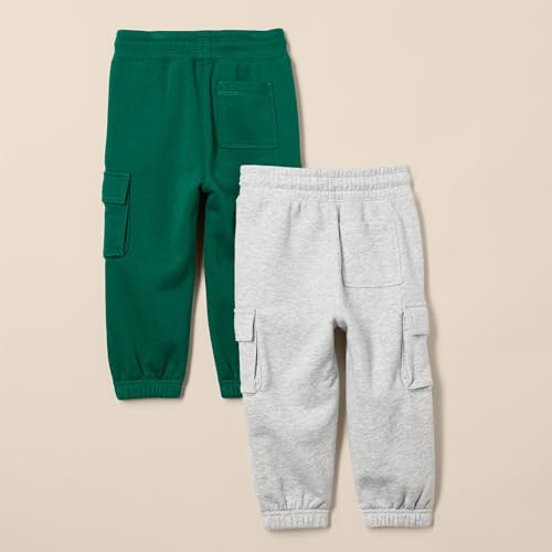 Amazon Essentials Unisex Kids and Toddlers' Cargo Jogger, Multipacks3