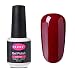 CLAVUZ Red Wine Nail Polish Soak Off UV LED Gel Nail Varnish Professional Salon Beauty Manicure Art Lacquer 0.27 Fluid Ounce