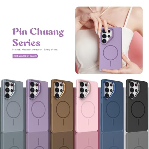 Coque Samsung S26 fine sans traces avec béquille et lentille - 5