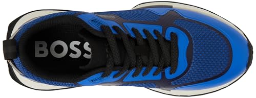 Basket BOSS Homme Jonah Runn Meth Open Blue 48 EU