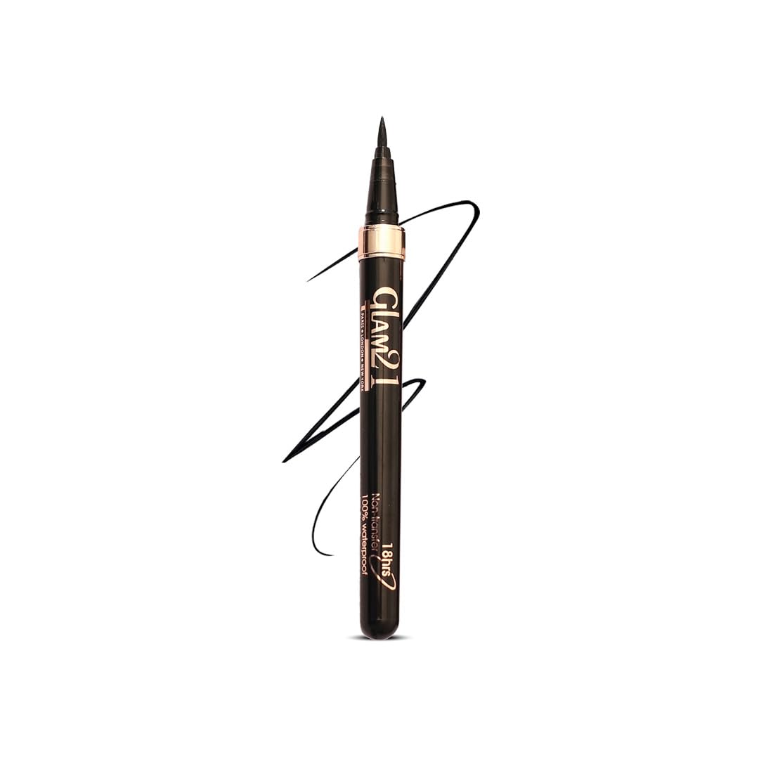 Glam21 Pen Eyeliner Long Lasting | Smudge Proof | Highly Pigmented |Artist Pen Eyeliner-picture-32