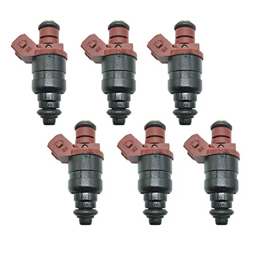 (Set of 6) OE# 078133551BA Fuel Injectors For 1998-2005 Volkswagen Passat Audi A4 A6 2.8L V6