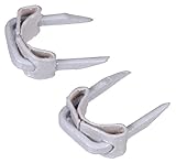 The Hillman Group 592280 Insulated Staples, 5 by 1/2-Inch, White, 25-Pack