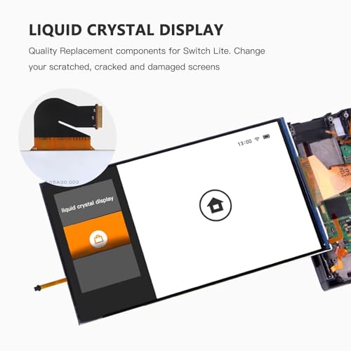 Tela LCD de substituição atualizada 2024 de 5,5 polegadas para Nintendo Switch Lite HDH-001
