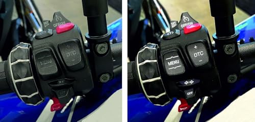 Autocollants interrupteur de commande BMW S1000XR S1000RR kit rénovation boutons commodo moto