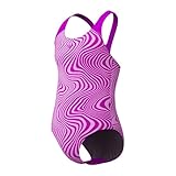 speedo monogram allover splashback Lila Speedo Digital Allover Splashback Swimsuit 9-10 Years