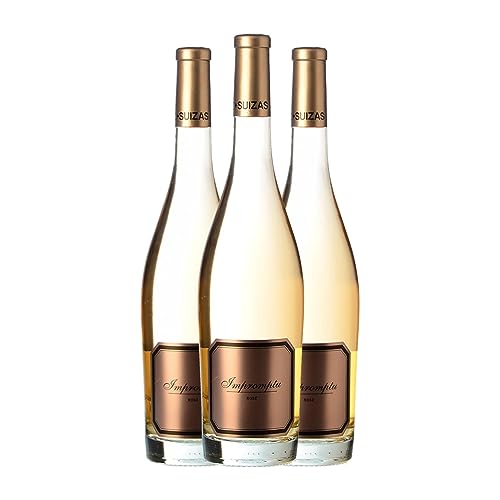 Hispano-Suizas Impromptu Rosé Pinot Negro Valencia 75 cl Vino rosado (Caja de 3 Botellas de 75 cl)