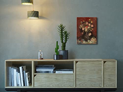 Wieco Art Vase With Chinese Asters And Gladioli By Van Gogh Famous Oil Paintings Reproduction Modern Abstract Hd Canvas Prints Wall Art Flowers Artwork Pictures For Bedroom Kitchen Home Decorations #TOP1