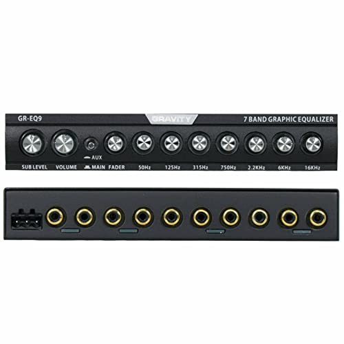 Gravity 7 Band Graphic Equalizer Gr-Eq9 #TOP2