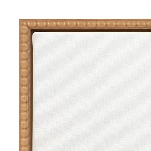 Kate and Laurel Sylvie Blank Framed Canvas Wall Art, 31.5x41.5 Natural Beaded, Vintage Modern Empty Canvas for Paint-Your-Own Art, Ready to Paint Premium Canvas Already Framed by Kate and Laurel - Image 6