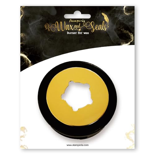 Stamperia - Burner For Wax For Scrapbooking, Albums, Card Making, Bullet Journalling And More, Easily Fits Over Candles For Melting Wax, Perfect For C