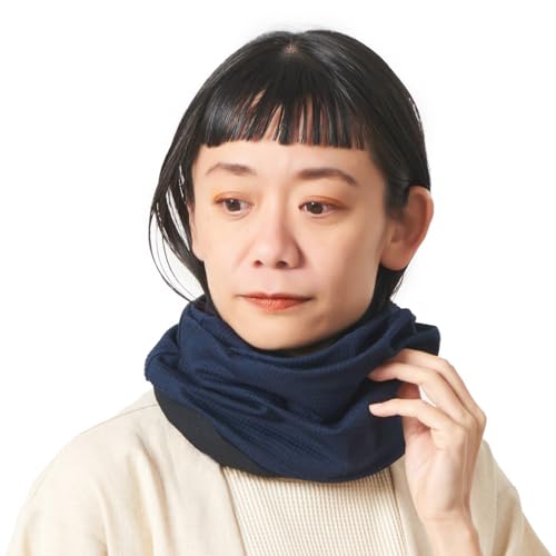 Organic Cotton Neck Gaiter Beanie for Men & Women, Winter Ski Face Covering & Summer Workout Headband