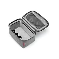 reisenthel beautycase - quadratischer Kulturbeutel, Gepäckorganisator, Kosmetiktasche, Couleur:Twist Silver – Ansicht 5