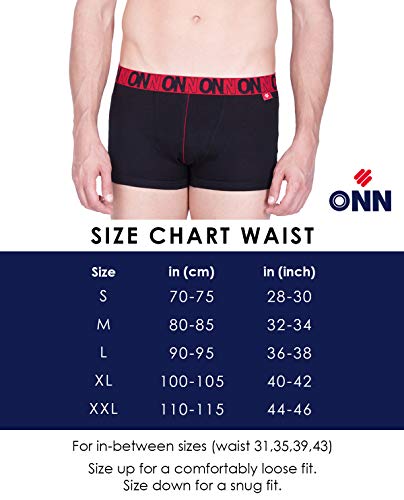 Image of ONN Men's Cotton Boxers (Pack of 4) (Colors May Vary)
