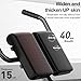ejlaikmm 3 Adjustable Roman Chair,Back Extension Machine Benchs,U-Shaped Base Hyperextension Bench,Heavy-Duty Exercise Equipment for Core Strength and Back Muscles,Full Body Workout Machine for Home