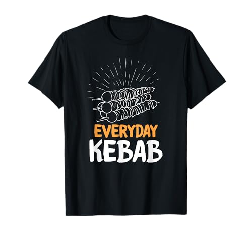Regalo diario Kebab para amantes de la comida alemana, Kebab y Kebab Camiseta