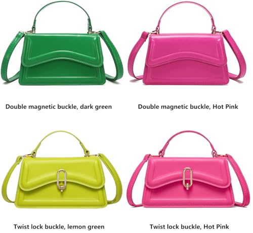 Image of Mini Crossbody Bag for Women, Cute Mini Purse, Ladies Small Top Handle Satchel, Trendy Daily Clutch Purse