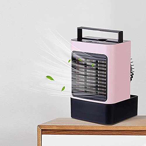 Mini refroidisseur air et ventilateur de refroidissement de table avec 3 modes et télécommande