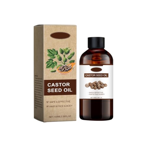 Viareline Castor Seed Oil for Hair, Face and Body, 100