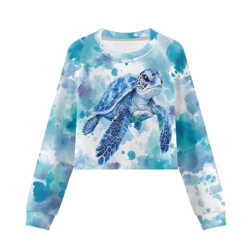 Long Sleeve Shirts for Girls Crewneck Polyester Cute Clothes for Girls Quick Dry for Holiday Travel4