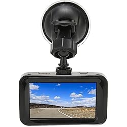 Camaras De Seguridad 2 Megapixeles Grabadora de Conducción, Cámara de Tablero Dual de 5 Megapíxeles, Sensor G 1080P para Vehículo