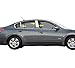 Made in USA! Fit 2007-2012 Nissan Altima 4Dr Stainless Steel Door Pillar Posts Chrome Cover Window Trim-6pc