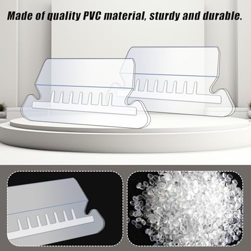 Conjunto de 50 abas de pasta de arquivos suspensas, guias de etiquetas de pasta de arquivo de plásti