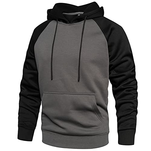 DUOFIER Hoodies for Men Pullover Hooded Sweatshirt with Kange Pocket